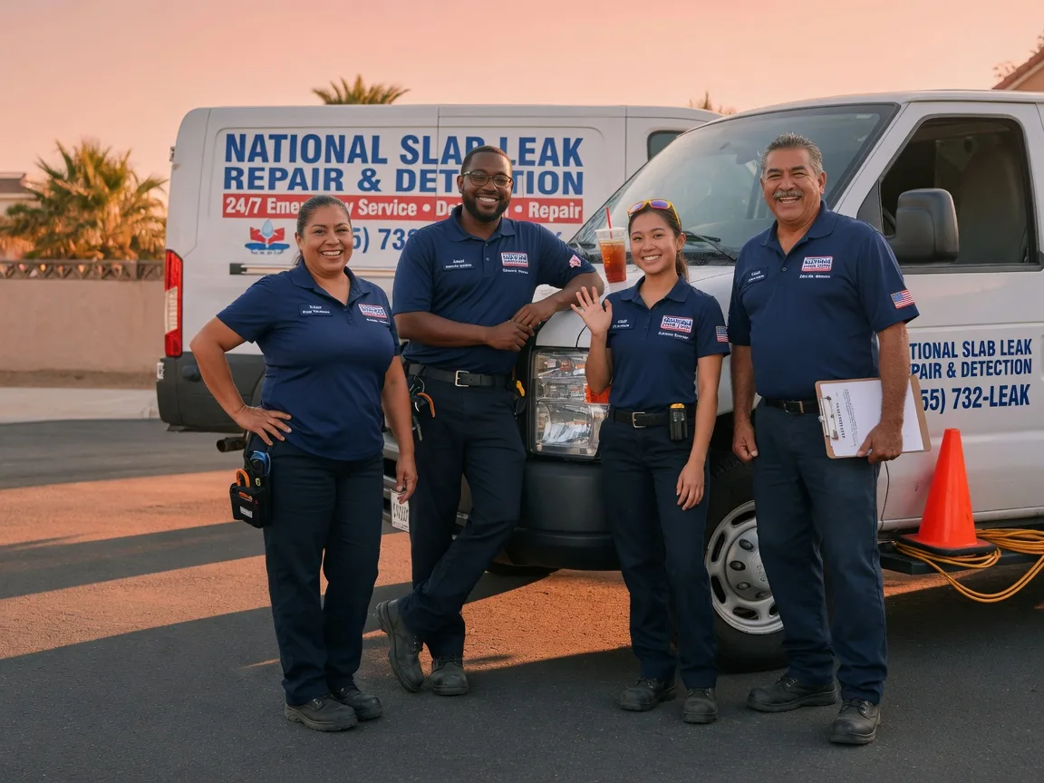 Slab Leak Detection company in Dry Creek, LA